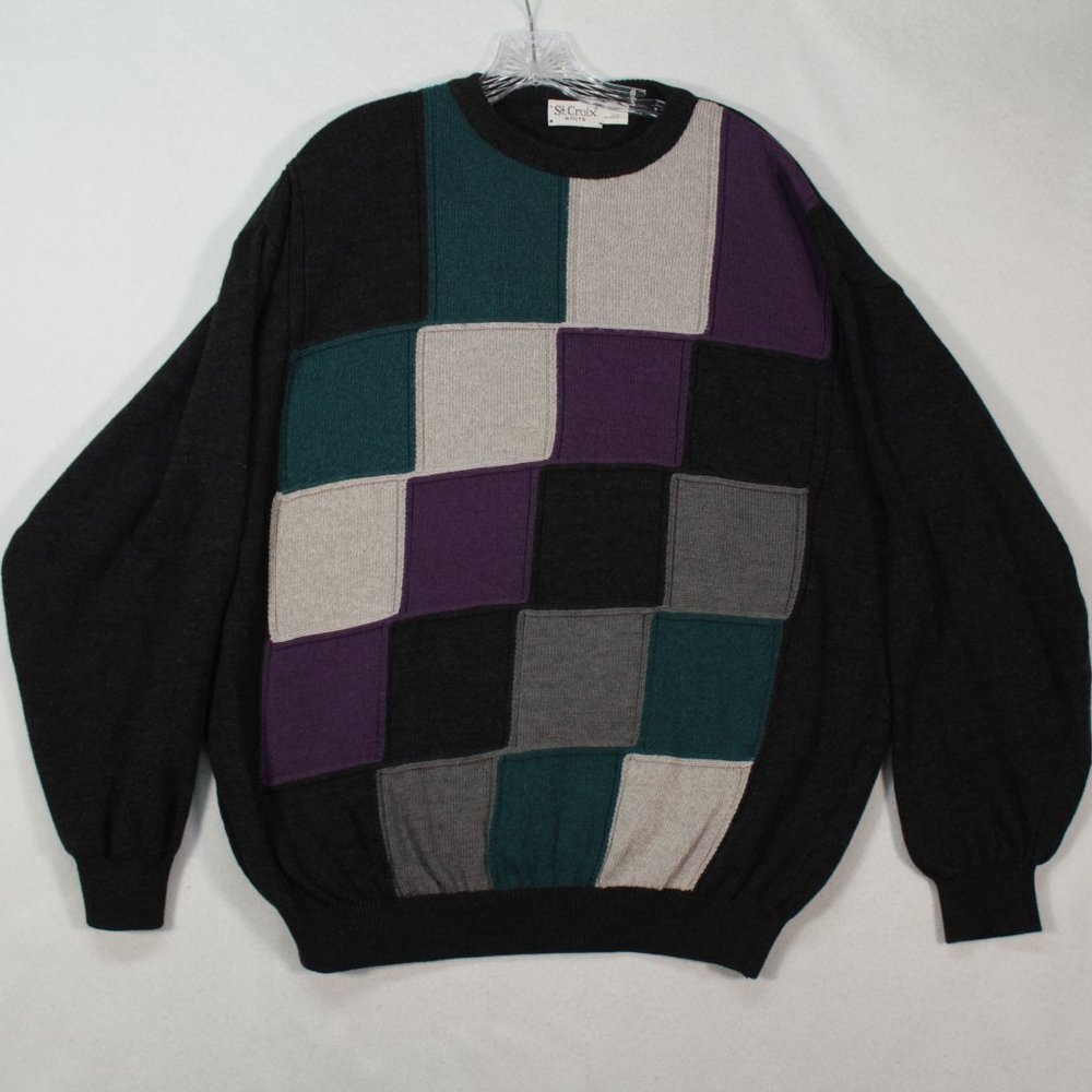 St. Croix Knits Sweater Men's XL Long Sleeve Pullover